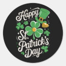 Recherche de irish shamrock autocollants Saint