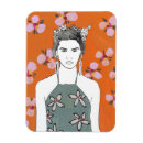 Recherche de fleurs roses magnets Femme