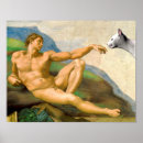 Recherche de dieu adam posters Michelangelo