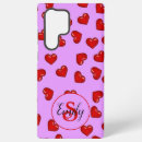 Recherche de coeur rouge samsung coques Violet