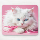 Recherche de chat blanc tapis souris Animal