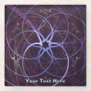 Recherche de mystique dessous de verres Abstrait