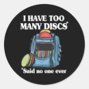 Recherche de disc golf autocollants Anhyzer