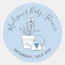 Recherche de pointillé autocollants Bleu