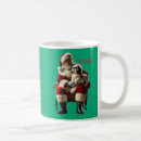 Recherche de santa vintage tasses Xmas