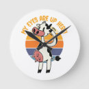 Recherche de humour de vache horloges Mignon