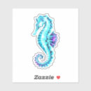 Recherche de cheval bleu autocollants Sauge