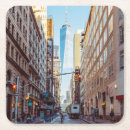 Recherche de ville dessous de verres Manhattan