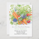 Recherche de végétariens invitations Aquarelle