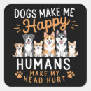 Recherche de chien heureux autocollants Papa de chien