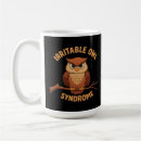 Recherche de humour de hibou tasses Chouette