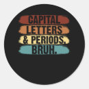 Recherche de lettres majuscules autocollants Capital