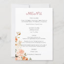 Recherche de menu rustique mariage invitations Floral
