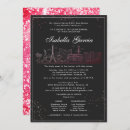 Recherche de las vegas skyline invitations Élégant