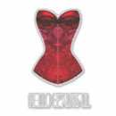 Recherche de de corset autocollants Rouge