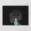 Recherche de rose bleu noir cartes postales Femme