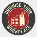 Recherche de syndicat autocollants Droits des travailleurs