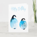 Recherche de pingouins mignons posters Aquarelle