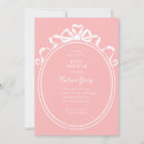 Recherche de pink ribbon invitations Élégant
