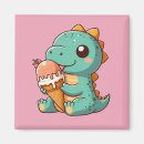 Recherche de glace mignonne magnets Coloré