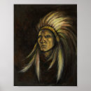 Recherche de loup indien posters Guerrier