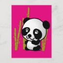 Recherche de panda noir et blanc cartes postales Ours de panda