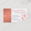 Recherche de la damassé cartes visite Pour elle