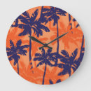 Recherche de silhouette de palmier horloges Arbre