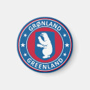 Recherche de drapeau du groenland magnets Grønland