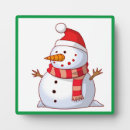 Recherche de bonhomme de neige plaques Noël