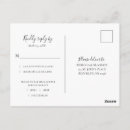 Recherche de repas mariage cartes postales Noir et blanc