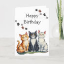 Recherche de citation drôle de chat vœux cartes Animal