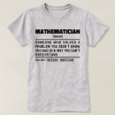 Recherche de mathématiciens tshirts Pour tous