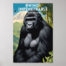 Recherche de gorilles de montagne posters Afrique