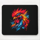 Recherche de coq vintage tapis souris Poulet