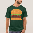 Recherche de hamburger tshirts Fromage