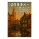 Recherche de bruges posters Rétro