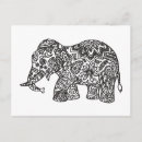 Recherche de éléphant mandala posters Livre de coloriage