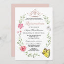 Recherche de tiara quinceanera invitations Fleurs