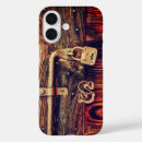 Recherche de bois foncé iphone coques Rustique