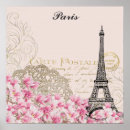 Recherche de vintage postcard posters Eiffel tower