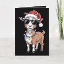 Recherche de chèvre noël cartes Drôle