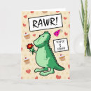 Recherche de dinosaure heureux cartes postales Dessin