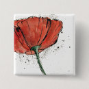 Recherche de blanc de fleur carrés badges Décoratif