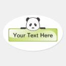 Recherche de panda drôle autocollants Vert