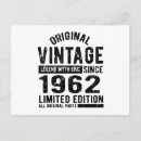 Recherche de 1962 cartes postales D'anniversaire