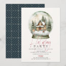 Recherche de neige de noël invitations Blanc