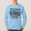 Recherche de chef de police tshirts Retraite