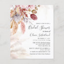 Recherche de budget bridal shower invitations Boho