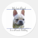Recherche de chien bouledogue autocollants Français